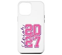 Senior graduate Class 2027 the final year pink fpr girls Case for iPhone 12 Pro Max