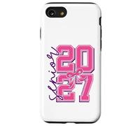 Senior graduate Class 2027 the final year pink fpr girls Case for iPhone SE (2020) / 7/8