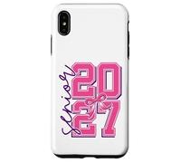 Senior graduate Class 2027 the final year pink fpr girls Case for iPhone XS Max