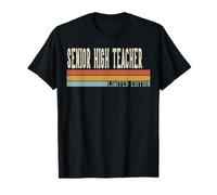 Senior High Teacher Week Retro Vintage Back to School Day T-Shirt