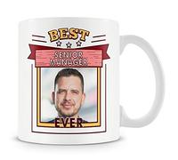 Senior Manager Photo Mug Gift - Best Senior Manager Ever