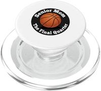 Senior Mom Class of 2026 Basketball Final Quarter PopSockets PopGrip for MagSafe