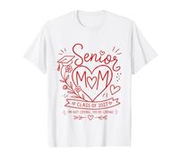 Senior Mom Class of 2027 I'm Not Crying You're Crying Women Value Graphic T-Shirt