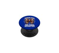 Senior Mom The Final Quarter Football Coquette Class Of 2027 PopSockets Adhesive PopGrip