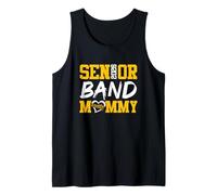 Senior Mommy Funny Joke Band 2026 Graduate Guitarist Tank Top