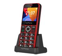 Senior myPhone Halo 3 FM Radio Charging Station SOS Button Red