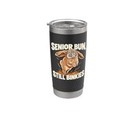 Senior Rabbit Owner Binky Older Bunny Appreciation Stainless Steel Insulated Tumbler