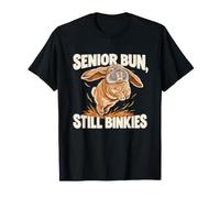Senior Rabbit Owner Binky Older Bunny Appreciation T-Shirt