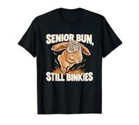 Senior Rabbit Owner Binky Older Bunny Appreciation Value Graphic T-Shirt