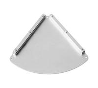 Senior Safe Jar Lid Opener Under Counter Mount Nonrust Steel Construction Ergonomic Handle for Weak Hand Jar Opener with Rounded Edges