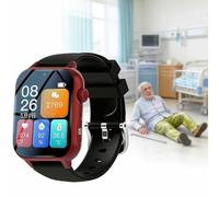 Senior Smart Watch with Fall Alert, Call & Video Function, 1.83" Display, Health Monitoring, Long Battery Life for Elderly and Patients, 830mAh Battery