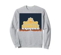 Senior Sunrise 2025: The Beginning of the End Sweatshirt, Adult Unisex, Heather Grey, M
