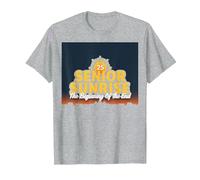 Senior Sunrise 2025: The Beginning of The End T-Shirt, Men, Heather Grey, S