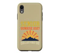 Senior Sunrise 2027 Our Last First Day Class Of 2027 Case for iPhone XR