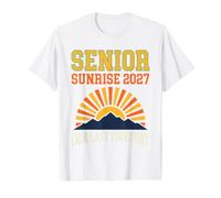 Senior Sunrise 2027 Our Last First Day Class of 2027 T-Shirt
