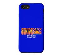 Senior Sunrise Class Of 2027 Retro Groovy Graduation Case for iPhone SE (2020) / 7/8