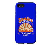 Senior Sunrise Class Of 2027 Retro Vintage Graduation Case for iPhone SE (2020) / 7/8