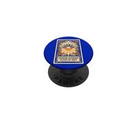 Senior Sunrise Class of 2027 Vintage Floral Tarot Card PopSockets Adhesive PopGrip
