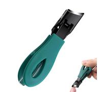 Senior Toenail Clippers - Anti-Splash with Large Mouth for Toe Nail Clippers | Portable Nail Clippers for Hands and Feet Ideal for Travel Home Salon Any User
