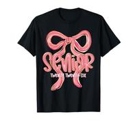 Senior Twenty Twenty-Six Coquette Graduation Class of 2026 T-Shirt