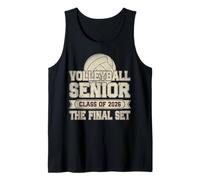Senior Volleyball Class of 2026 Crew The Final Set Tank Top