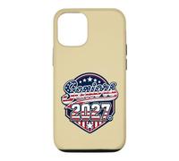 Seniors 2027 American Flag Graduation Class Case for iPhone 12/12 Pro