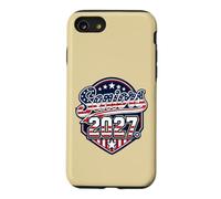 Seniors 2027 American Flag Graduation Class Case for iPhone SE (2020) / 7/8