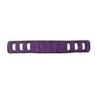 Seniors Bed Transfer Sling Labor Saving Widened Breathable Elderly Lift Turning Belt with Padded Handle for Patient (Purple)