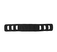 Seniors Bed Transfer Sling Labor Saving Widened Breathable Elderly Lift Turning Belt with Padded Handle for Patient Caregivers Home Hospital Use (Black)