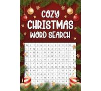 Seniors Christmas Gifts: Cozy Christmas Word Search For Adults Large Print: 1500+ Holiday-themed Words To Find, Winter Presents Book For Men & Women (Stocking Stuffers For Teens)