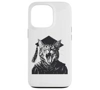 Seniors Graduation Cat Funny Cat Case for iPhone 13 Pro