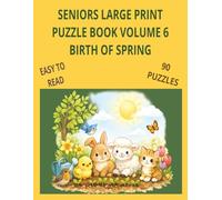 Seniors Word Search Puzzle Book Volume 6 Birth of Spring: Word Searches Celebrating New Life, Fresh Blooms, and Springtime Joy
