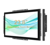 Senisway 23.8 Inch LCD Surface Capacitive Touch Screen Open IP65 Waterproof 1920x1080 @ 60Hz TFT IK08 10 Finger Touch