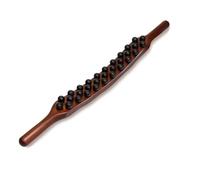 SENIURIS Gua Sha Wood Therapy Tool, Myofascial Release Tool Cellulite Massager, Self Body Sculpting Massage Tool. (31 Beads)