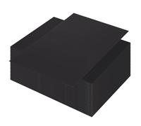 SENJEOK 100 PCS A3 Black Cardstock 300gsm, 297 x 420 mm Black Poster Card Art Paper for Drawing, Printing, Craft