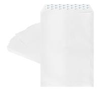 SENJEOK 100 Pcs C4 White Self Seal Pocket Envelopes, 229 x 324mm, 80gsm Mailing Envelopes for Office Business Home