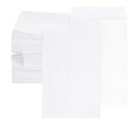 SENJEOK 500 Pcs C5/A5 White Self Seal Pocket Envelopes, 152 x 228mm, 100gsm, for Office Business Home Mailing
