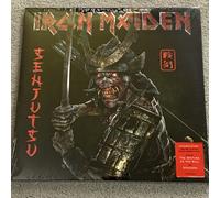 Senjutsu by Iron Maiden Red And Black Smoked Vinyl Record New Sealed
