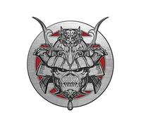 Senjutsu Enamel Badge Iron Maiden Grey One Size