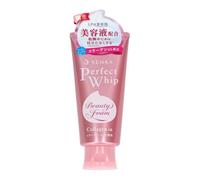 Senka Perfect Whip Collagen In 120g, Moisturising Facial Cleansing Foam, Enriched with Collagen and Hyaluronic Acid, Made in Japan