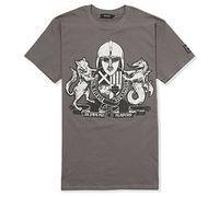 Senlak England T-Shirt ENGLISC Coat of ARMS (XXL, Charcoal)