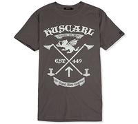 Senlak Huscarl Lords of War Anglo-Saxon England T-Shirt (X-Large, Charcoal)