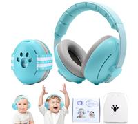 SENLINLIN Baby Ear Defenders, Noise Cancelling Protection up to 34 dB, Baby Headphones for Infant, Adjustable Infant Noise Cancelling Defender for 3-48 Months Against Hearing Damage & Improves Sleep