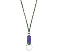 SENLLY Braided Paracord Keychain Neck Lanyard for Key & ID Badge