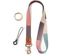 SENLLY Neck Lanyard Strap for Keys, Original Pattern Design ID Badge and Keychain Holder