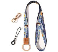 SENLLY Neck Lanyard Strap for Keys, Original Pattern Design ID Badge and Keychain Holder