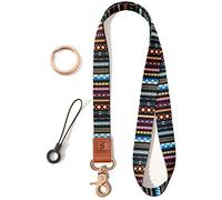 SENLLY Neck Lanyard Strap for Keys, Original Pattern Design ID Badge and Keychain Holder