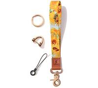 SENLLY Wristlet Lanyard Strap for Keys, Original Pattern Design Wrist Keychain Holder