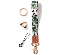 SENLLY Wristlet Lanyard Strap for Keys, Original Pattern Design Wrist Keychain Holder