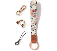 SENLLY Wristlet Lanyard Strap for Keys, Original Pattern Design Wrist Keychain Holder